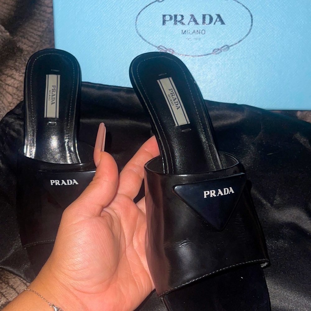 Prada kitten heels